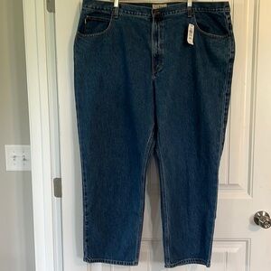 L.L.Bean Relaxed Fit Mens Jeans Size 46 x 30 new